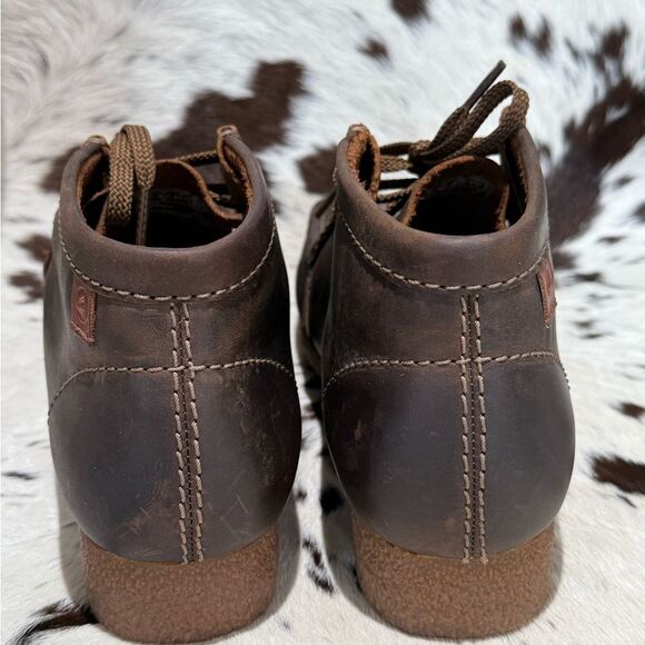 Clarks Shacre 59436 Men's Brown Leather Casual Ankle Chukka Boots B70 - Picture 7 of 13